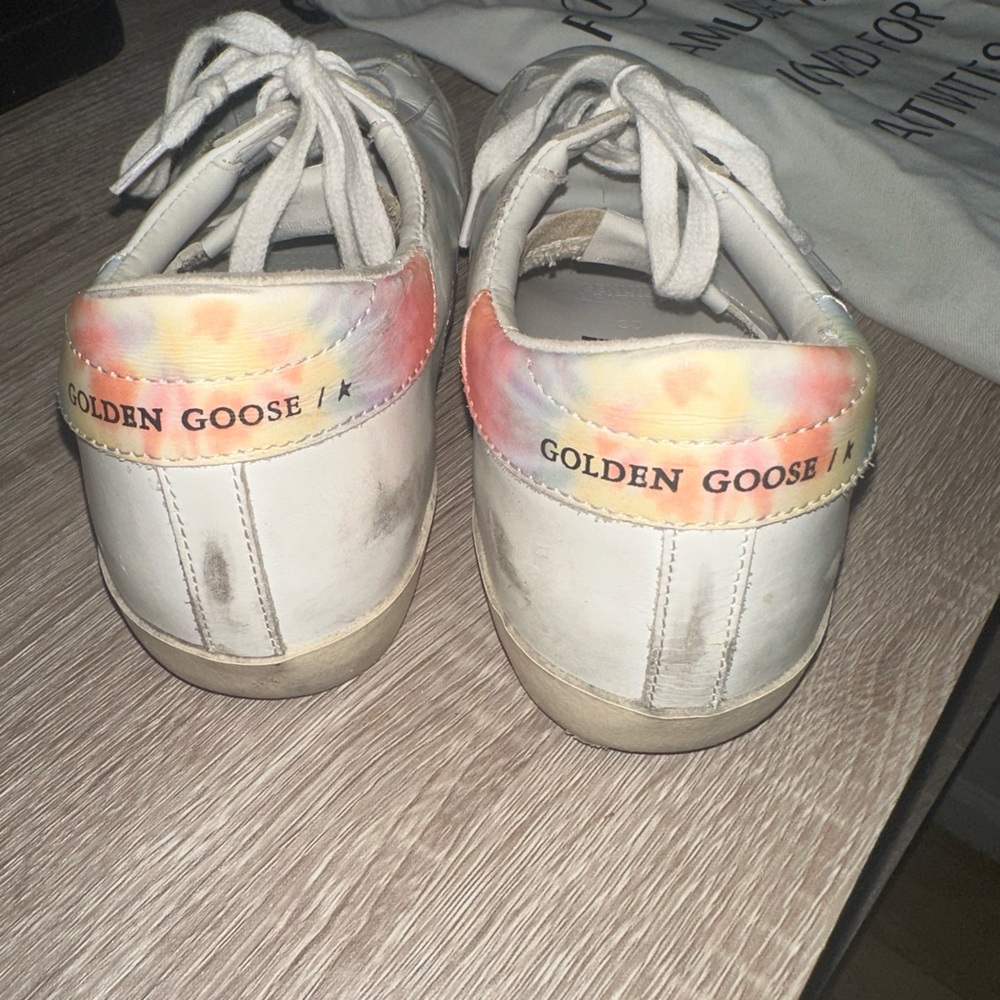 Tie-dye golden goose low top sneaker - Picture 2 of 8